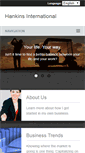 Mobile Screenshot of hankinsinternational.com